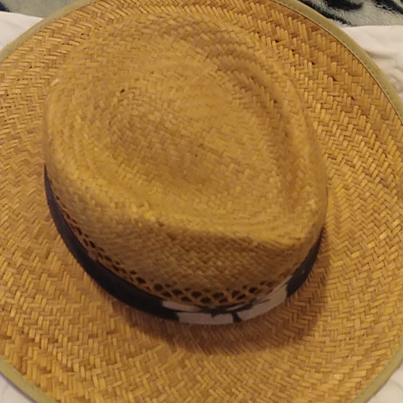 2 mens straw hats - Picture 2 of 4